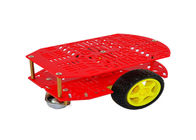 Two Wheel Drive Arduino Car Robot Multi - Hole With Red / Yellow Color